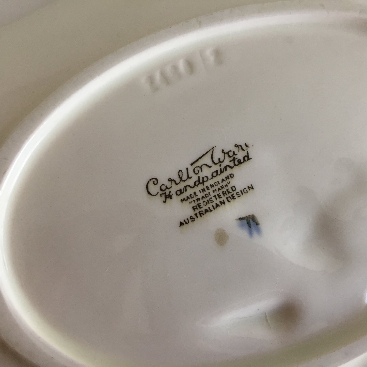 Carlton Ware Convolvulus Morning Glory 1950s English Vintage Serving Dish