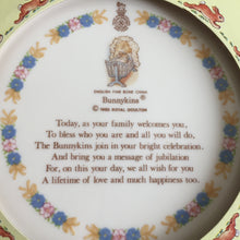 Load image into Gallery viewer, Vintage Royal Doulton Bunnykins Melamine Children's Bowl / Plate