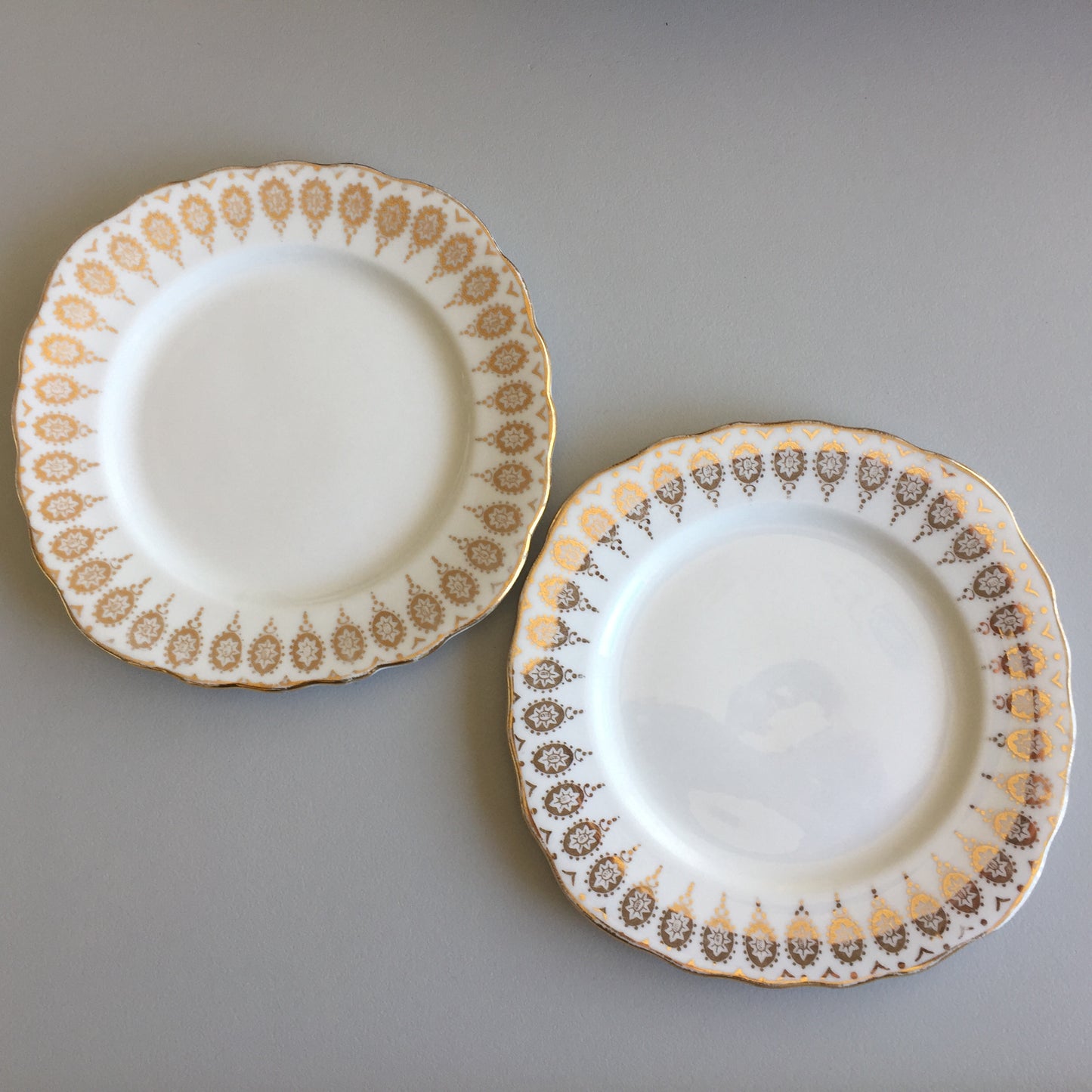Royal Vale English Vintage 15.5cm Bread & Butter Side Plates