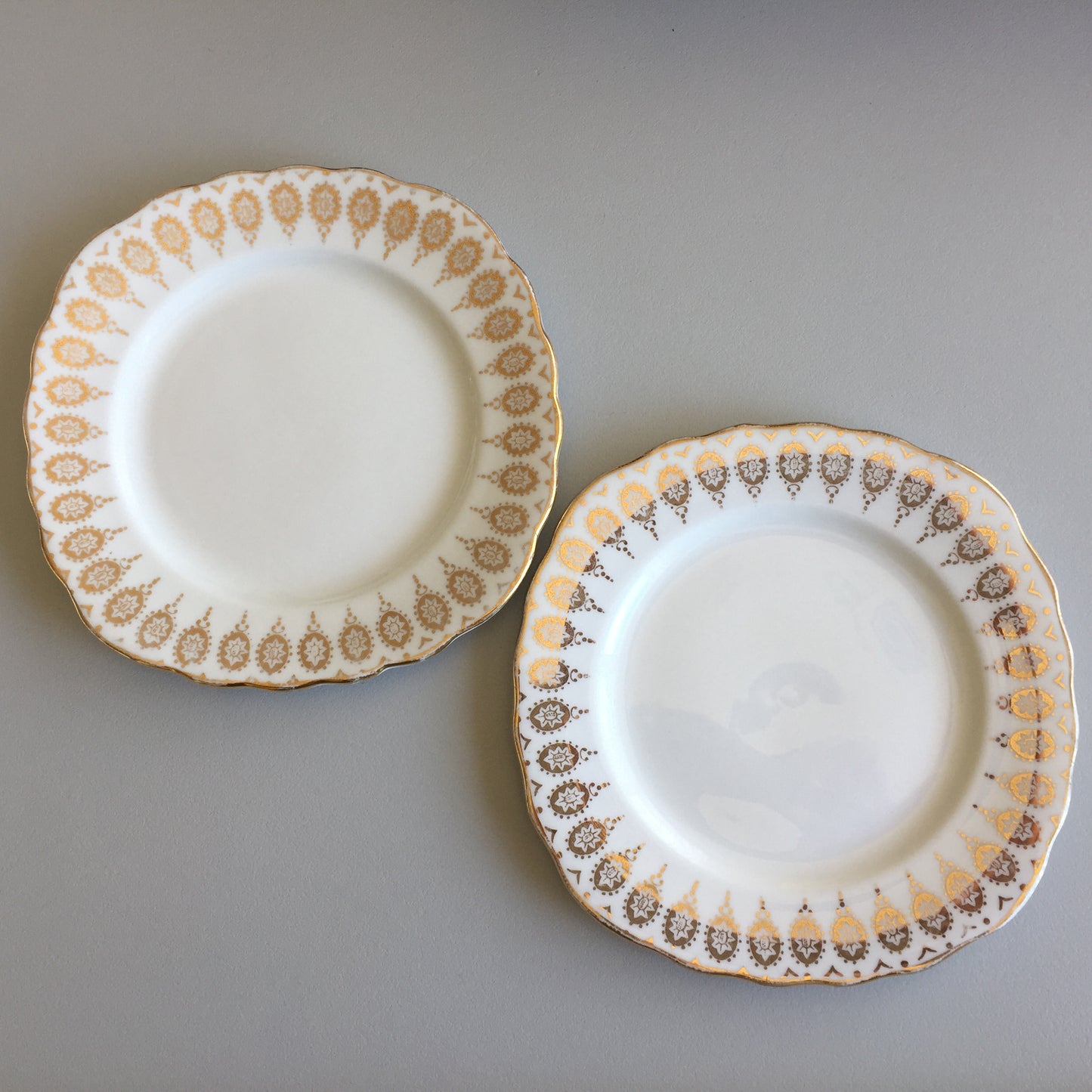 Royal Vale English Vintage 15.5cm Bread & Butter Side Plates