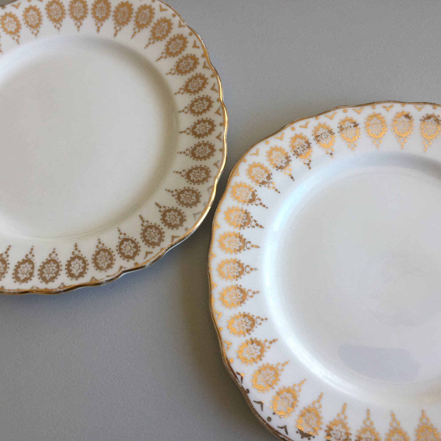 Royal Vale English Vintage 15.5cm Bread & Butter Side Plates