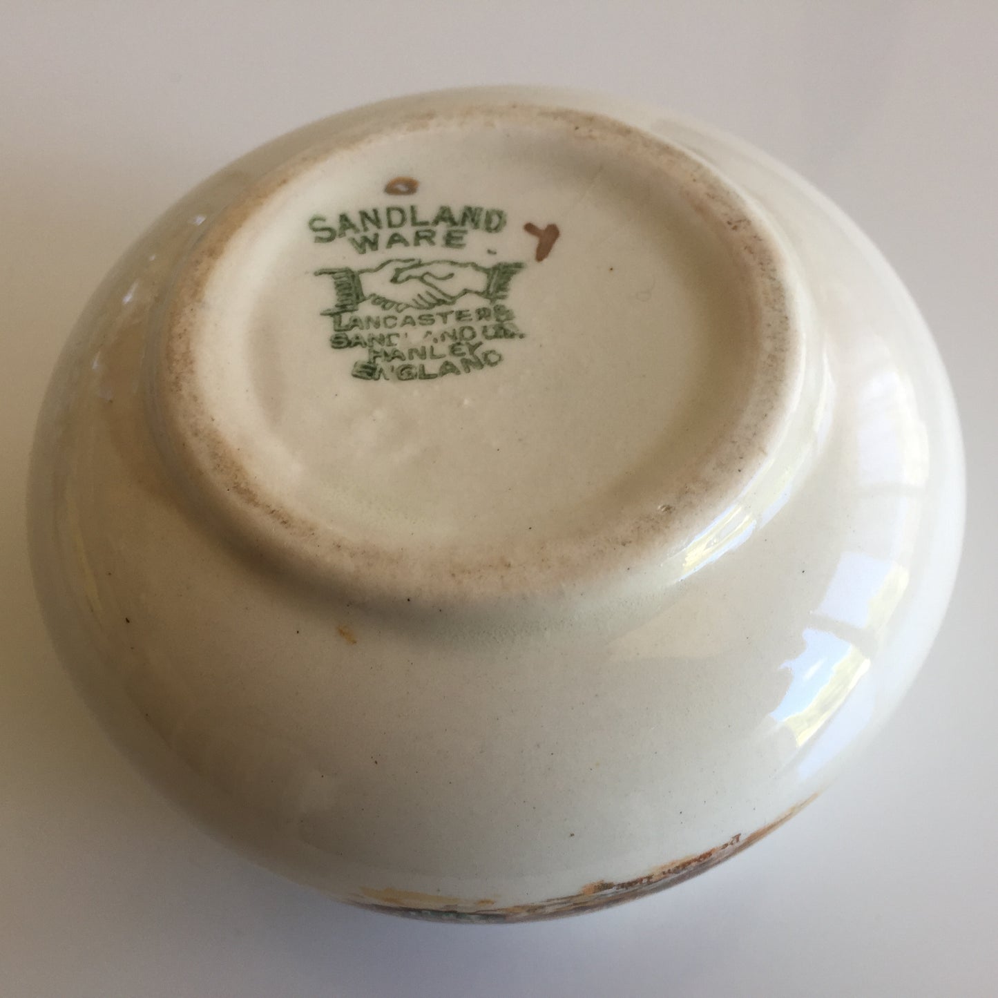 Sandlandware Lancaster "Ye Olden Days" Vintage Sugar/Trinket/Jewellery Bowl