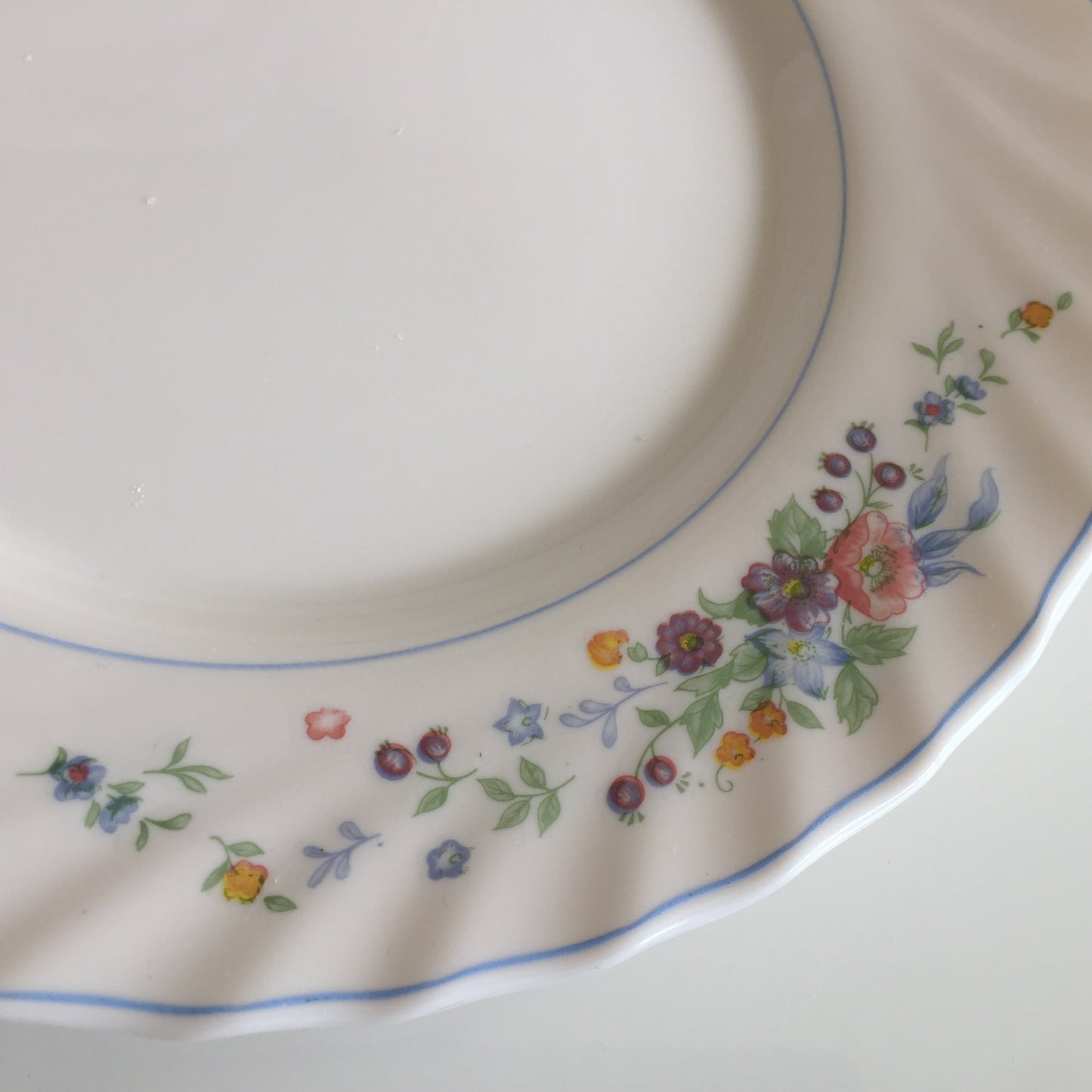 Vintage Luminarc "Victoria" Floral Dinner Set Replacements Made in France