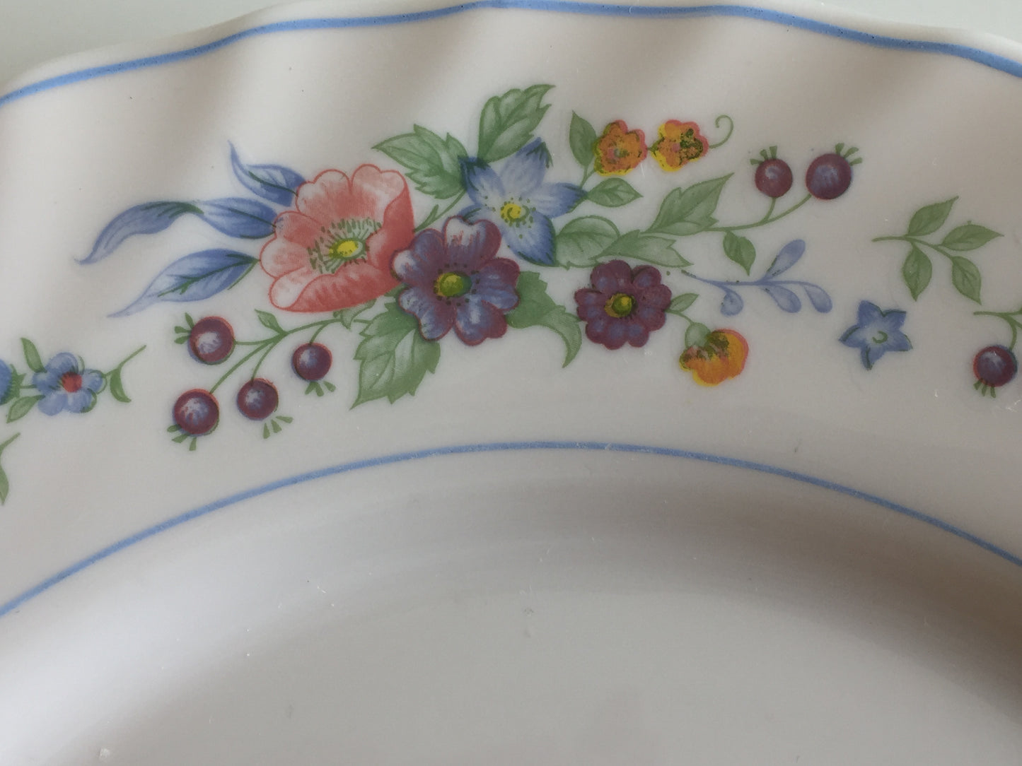 Vintage Luminarc "Victoria" Floral Dinner Set Replacements Made in France
