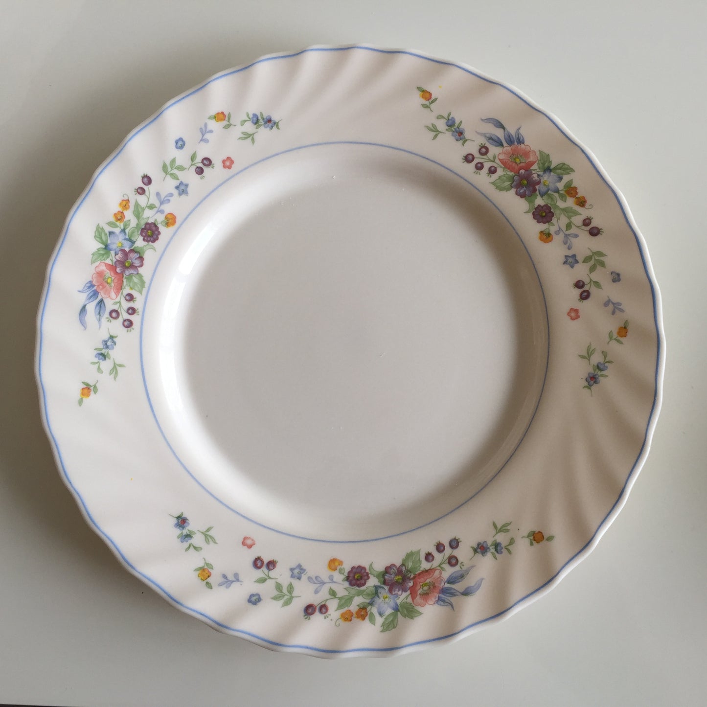 Vintage Luminarc "Victoria" Floral Dinner Set Replacements Made in France