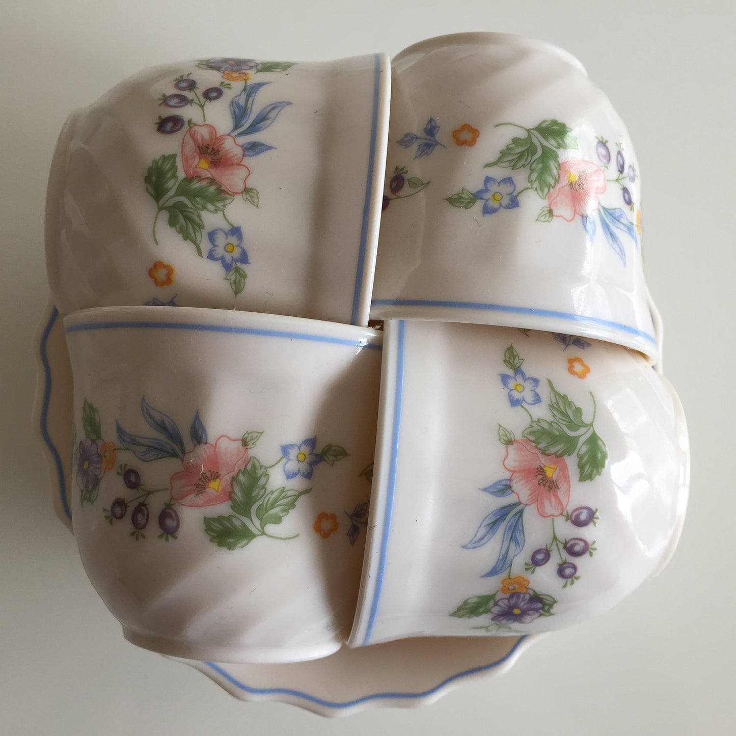 Vintage Luminarc "Victoria" Floral Dinner Set Replacements Made in France