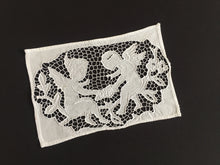 Load image into Gallery viewer, Edwardian Vintage Figural Lace Madeira Embroidered Doily