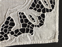 Load image into Gallery viewer, Edwardian Vintage Figural Lace Madeira Embroidered Doily