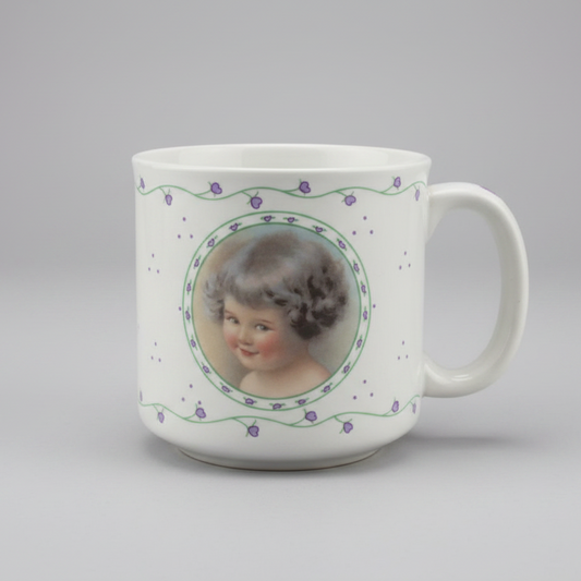 Bessie Pease Gutmann Mischief H2163 Collectable Coffee Mug 1990