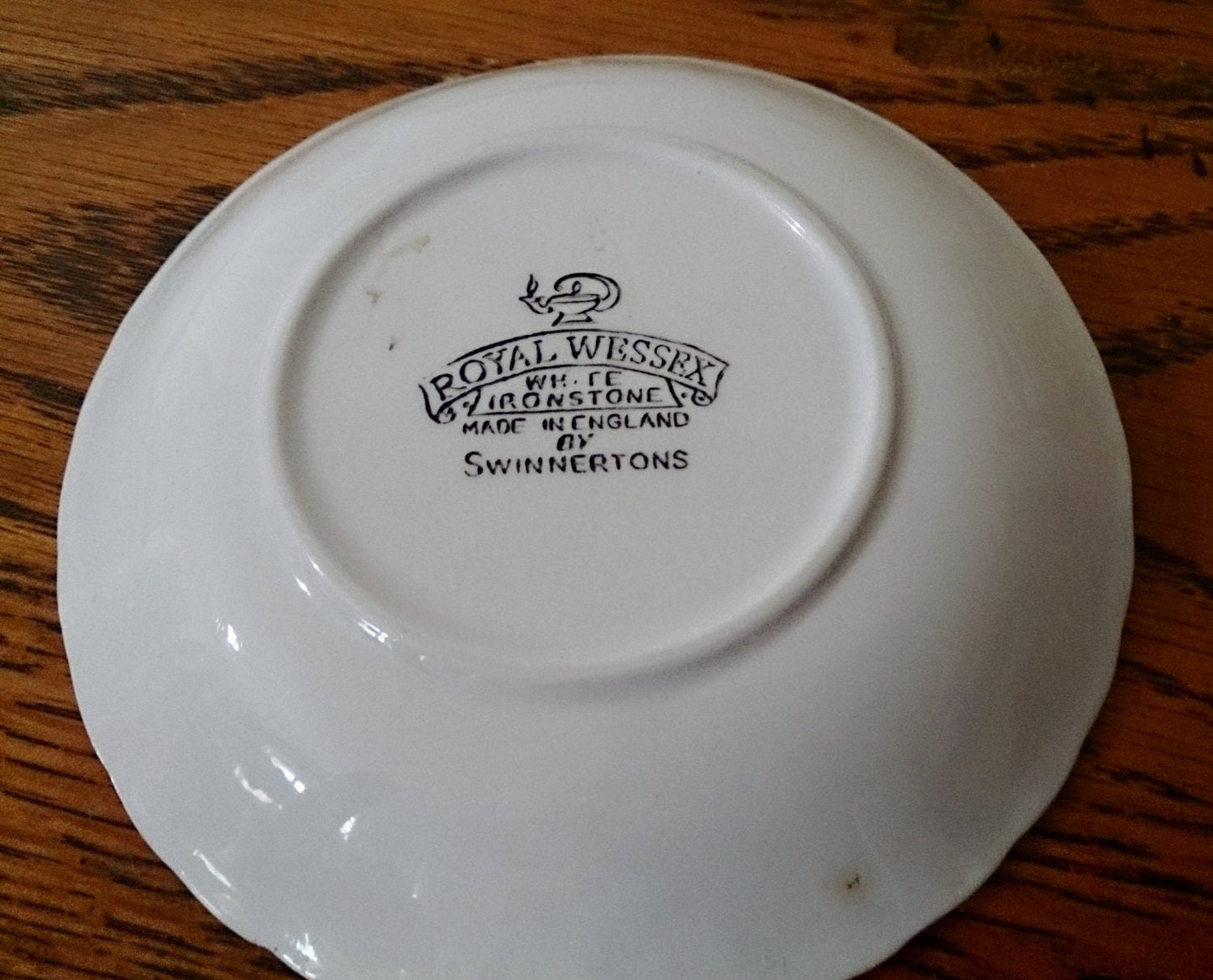 Swinnertons Royal Wessex (England) Small Fine Bone China Ring Dish