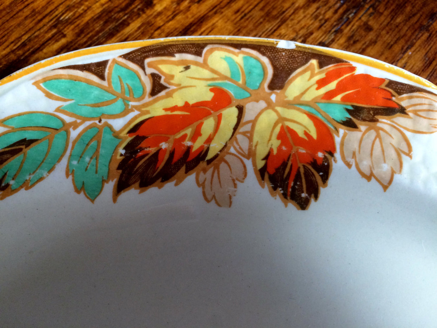 J G Meakin Sunshine Crown Reg 561073 Serving Platter/Sandwich Tray