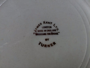 Crossing The Brook Turner Decorative Plate by James Kent Longton