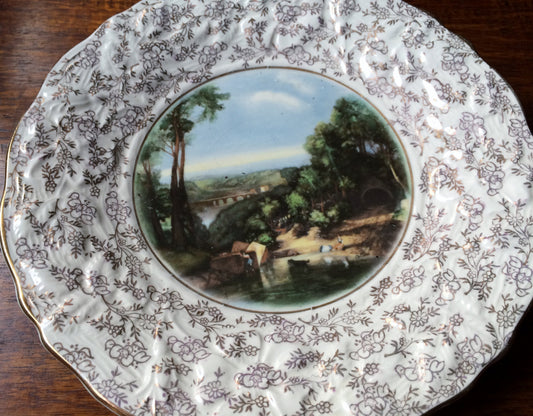 Crossing The Brook Turner Decorative Plate by James Kent Longton