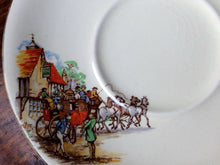 Load image into Gallery viewer, Rare Vintage J &amp; G Meakin (UK) Sunshine Pickwick Pattern 6.5&quot; Saucer
