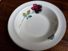 Load image into Gallery viewer, Alfred Meakin UK Cereal Bowl or Ring Dish Single Red Rose Pattern