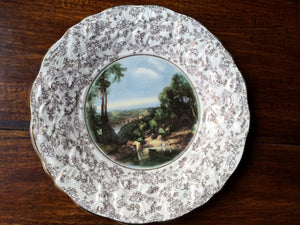 Crossing The Brook Turner Decorative Plate by James Kent Longton