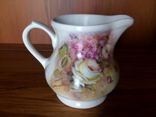 Load image into Gallery viewer, Small English Vintage Ceramic Pitcher/Creamer with Rose Pattern