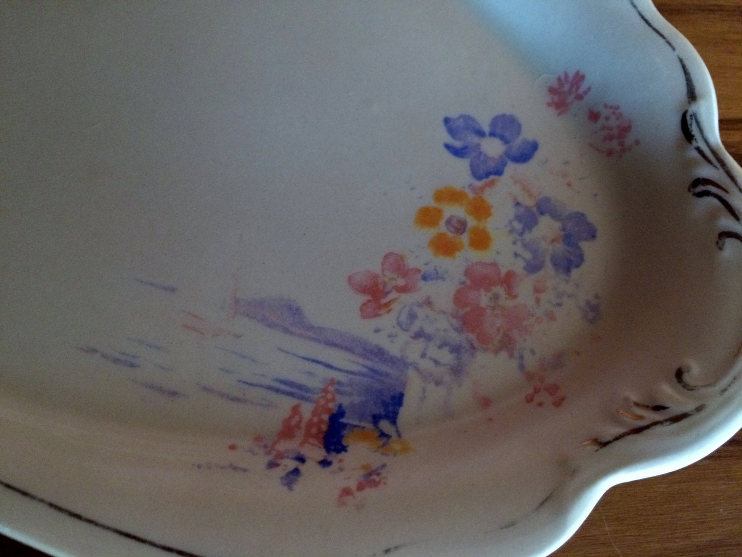 Vintage J G Meakin (England) Jacobean Ware Serving Platter