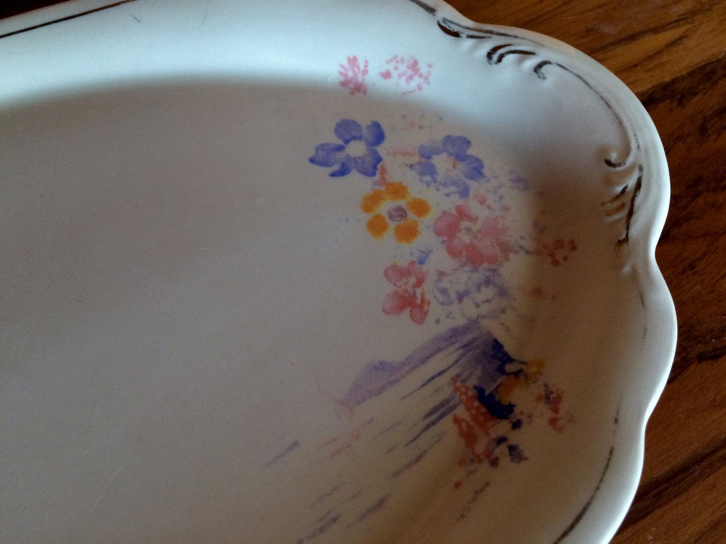 Vintage J G Meakin (England) Jacobean Ware Serving Platter
