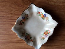 Load image into Gallery viewer, Small Square Vintage Ring/Pin/Butter or Jam Dish Made in England