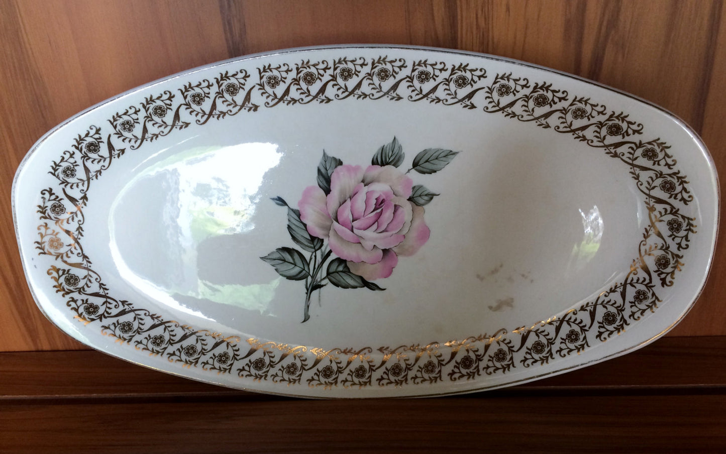 Vintage British Anchor (England) Oval Serving Plate, Tray or Platter