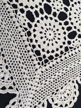 Load image into Gallery viewer, Vintage Ivory Colour Crochet Lace Table Runner