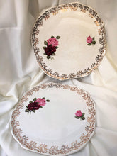 Load image into Gallery viewer, 2 Lord Nelson Pottery (England) Vintage Flat Cake Plates