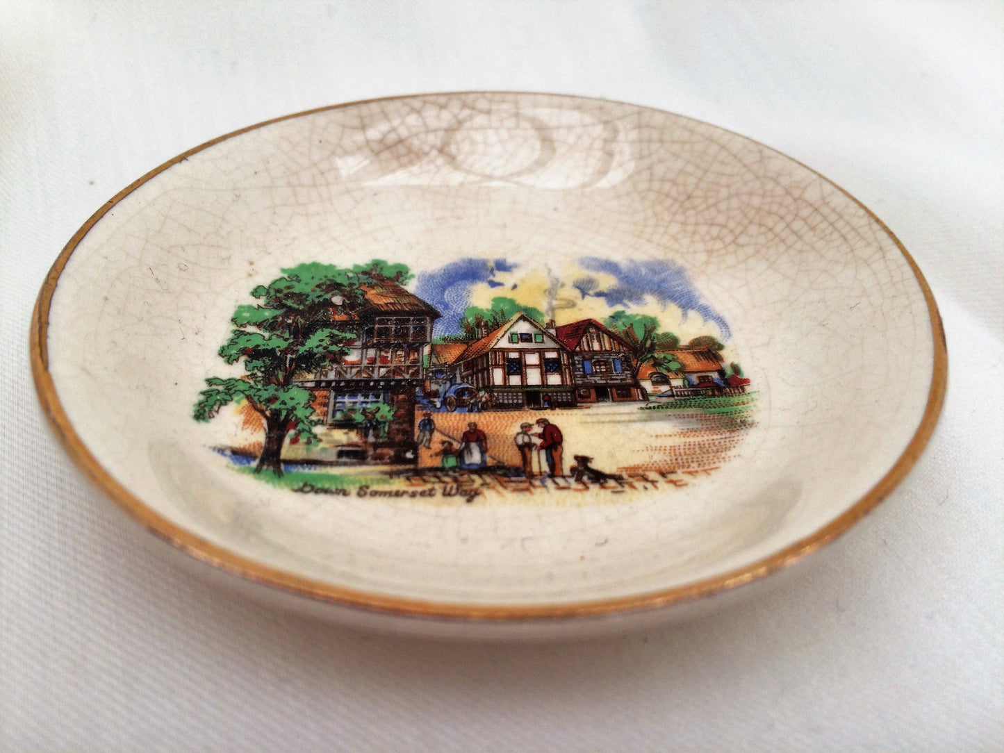 Lancaster & Sandland Ltd Hanley Staffordshire, England Small Ring Dish