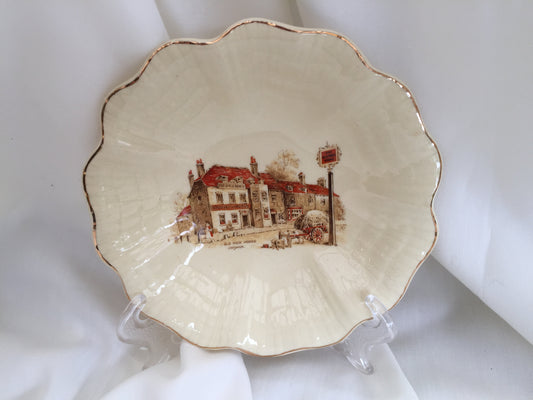 J G Meakin Sunshine Old Pack Horse Pattern Vintage Ring/Pin/Soap Dish