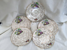 Load image into Gallery viewer, Set of 5 Vintage James Kent Lavender Lady Dessert or Side Plates