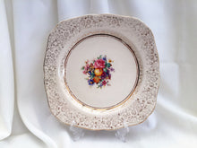 Load image into Gallery viewer, H K Tunstall HK12 Pattern 9.5” Art Deco Square Cake or Dinner Plate