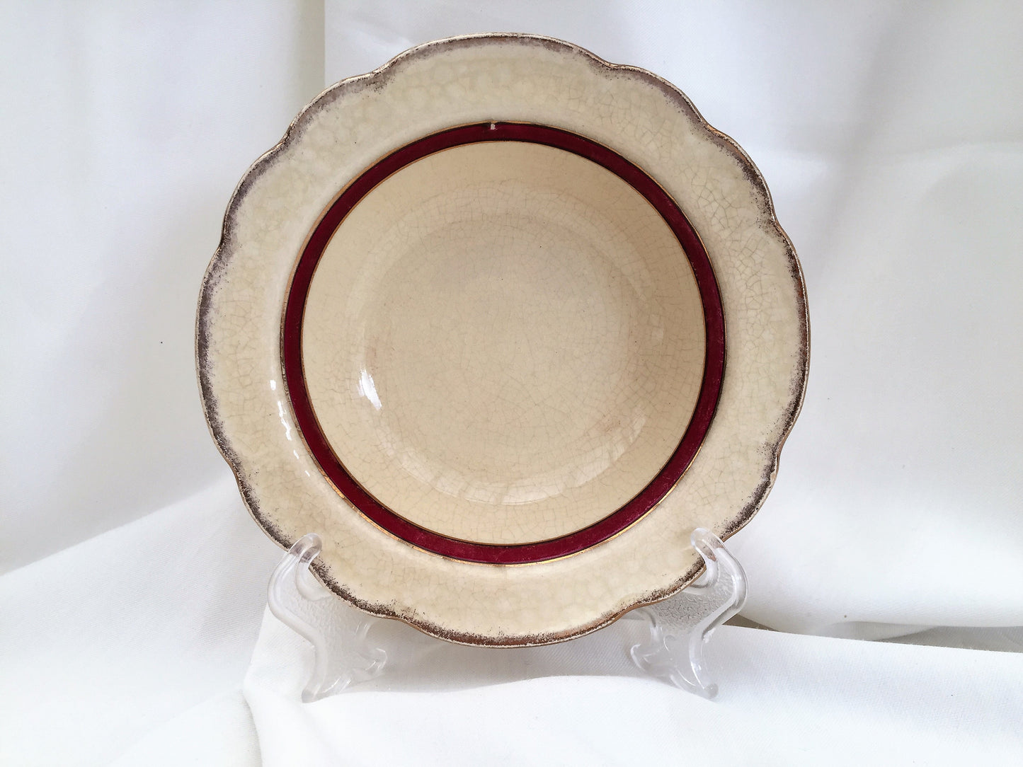 J & G Meakin Sunshine Crown MEK196 Pattern 6" Compote/Dessert Bowl