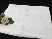 Load image into Gallery viewer, Antique Irish Linen Madeira Broderie Anglaise Embroidered Nightgown Bag