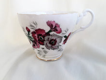 Load image into Gallery viewer, Royal Ascot Vintage English Teacup with Dianthus Pattern
