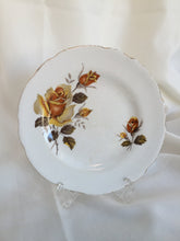Load image into Gallery viewer, 2 Regency (England) 6.5&quot; Bread and Butter Plates with Yellow Roses