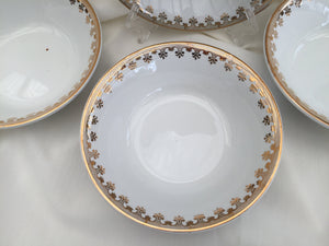 Alfred Meakin 4 Small Vintage Dessert Bowls/Butter/Jam Dishes