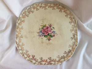 Lord Nelson Elijah Wood (England) Vintage 11" Flat Cake Plate
