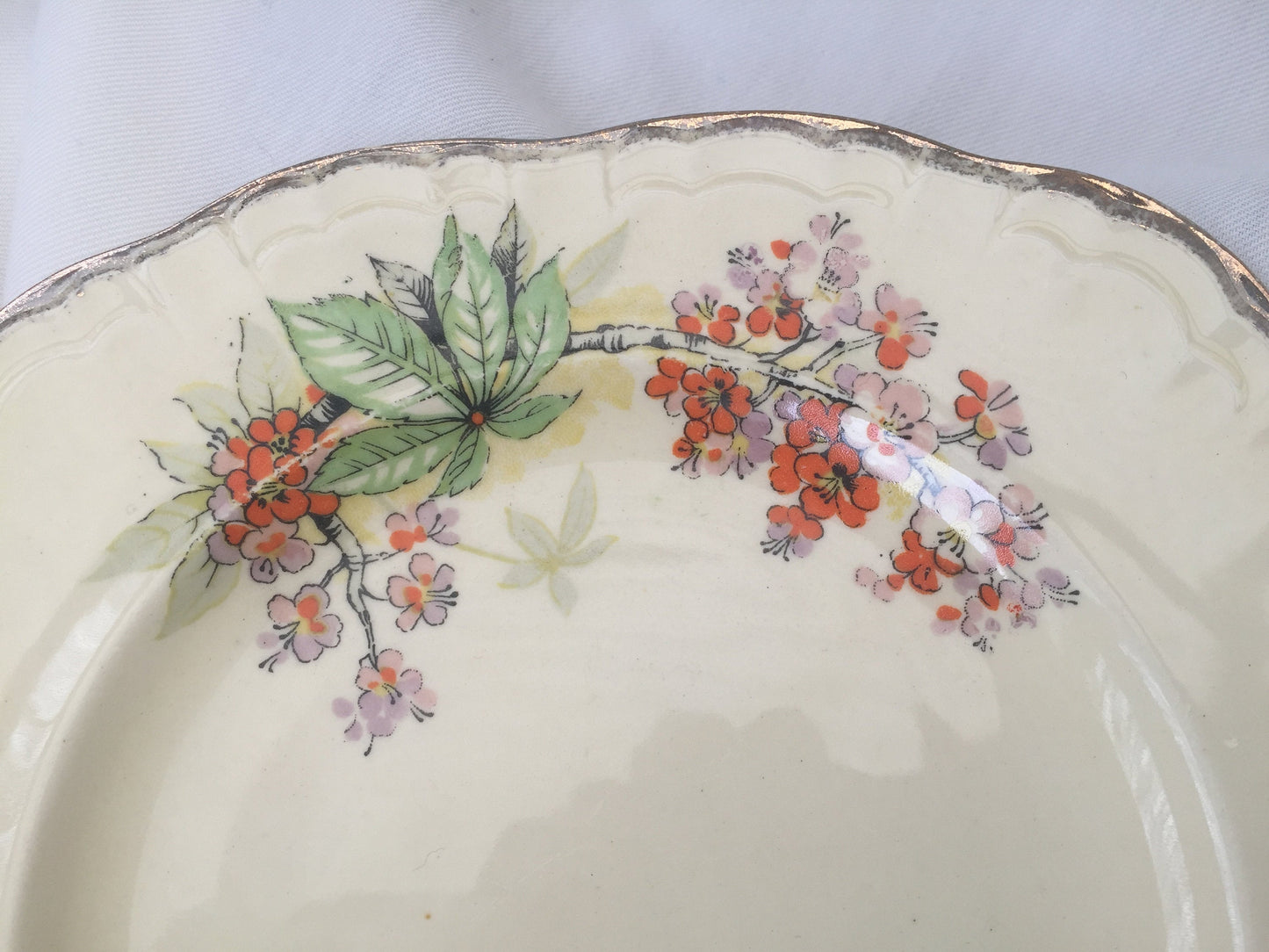 Alfred Meakin "MARQUIS Shape Marigold" Dessert or Side Plate