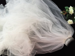 Ivory Bridal Veil