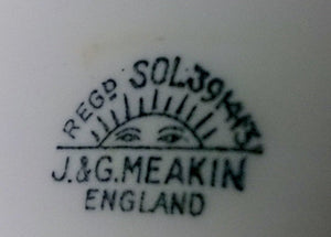 J & G Meakin "Cries of London, Sweet Oranges" Cake/Sweets Plate